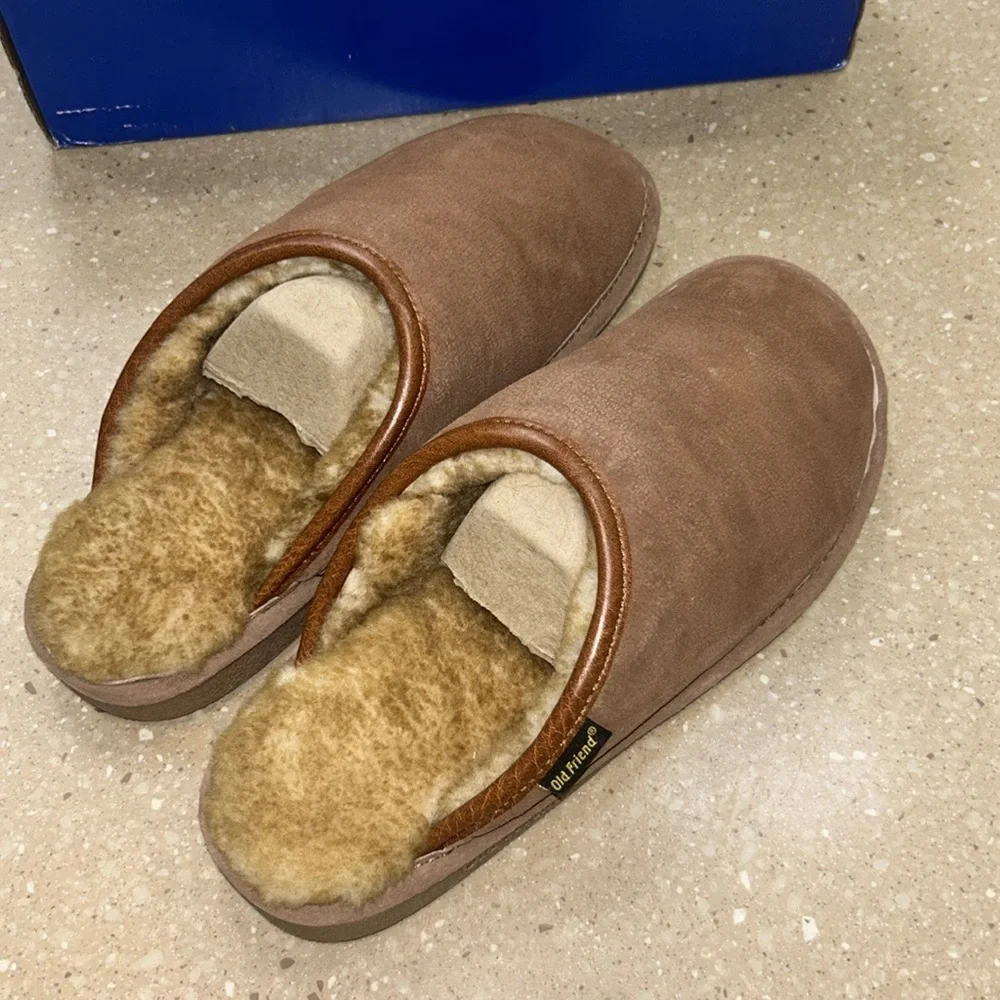 Old Friend men’s scuff slippers Size 10.5-11.5 - Picture 4 of 8